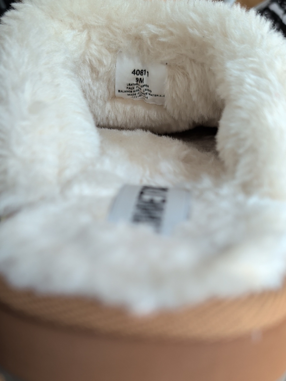 Minnetonka Suede Scuff Size 9 Comfy Brown Slippers with Faux Fur Lining - Picture 6 of 6